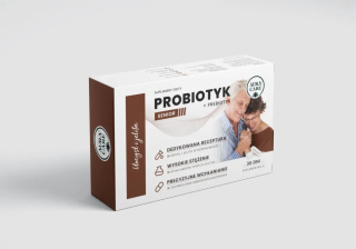 Aura Care Umysł i Jelita - Senior Probiotyk + prebiotyk 35 mld CFU - 30 kapsułek