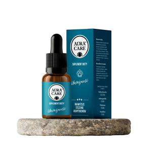 Aura Care Uważność 15 ml - Adaptogeny 14100 mg - suplement diety