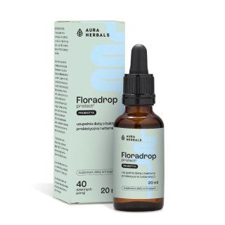 Aura Herbals Floradrop protect probiotyk krople 20 ml