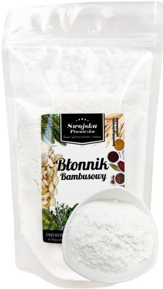 BŁONNIK BAMBUSOWY MĄKA BAMBUSOWA 1KG SWOJSKA PIWNICZKA SWOJSKA PIWNICZKA