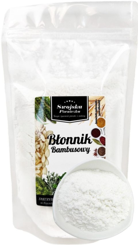 BŁONNIK BAMBUSOWY MĄKA BAMBUSOWA 1KG SWOJSKA PIWNICZKA SWOJSKA PIWNICZKA BŁONNIK BAMBUSOWY MĄKA BAMBUSOWA 1KG SWOJSKA PIWNICZKA SWOJSKA PIWNICZKA