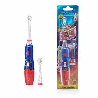 BRUSH-BABY KidzSonic Szczoteczka soniczna dla dzieci 3+ Rakieta