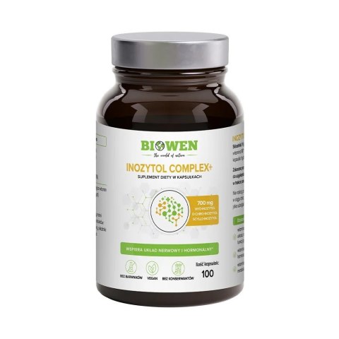 Biowen Inozytol Complex+ 100 kapsułek Biowen Inozytol Complex+ 100 kapsułek