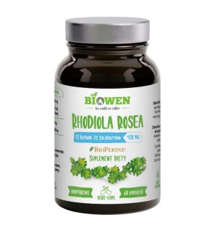 Biowen Rhodiola Rosea Różeniec Górski 420 mg 60 kapsułek