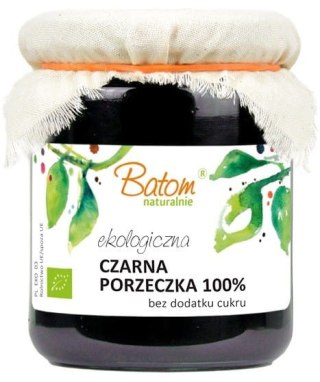 CZARNA PORZECZKA 100 % BEZ DODATKU CUKRÓW BIO 260 g - BATOM BATOM
