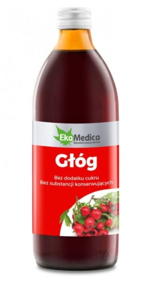 EkaMedica Sok z głogu 0,5l