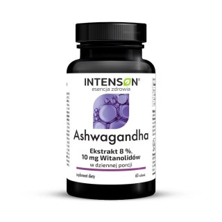 Intenson Ashwagandha 10 mg witanolidów 60 tabletek