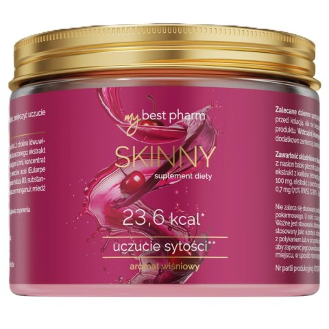 MyBestPharm MyBestSkinny proszek 222 g aromat wiśniowy MyBestPharm MyBestSkinny proszek 222 g aromat wiśniowy
