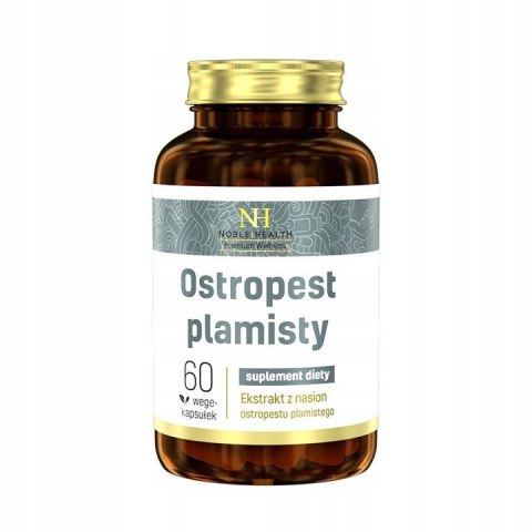Noble Health Ostropest Plamisty 60 kapsułek Noble Health Ostropest Plamisty 60 kapsułek