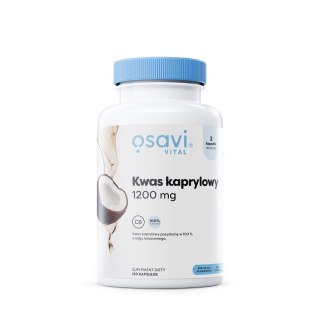 Osavi Kwas kaprylowy 1200 mg 120 kapsułek miękkich