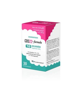 Pharmabest CDS22-formula Mikrokapsułki 10 mld 30 kapsułek