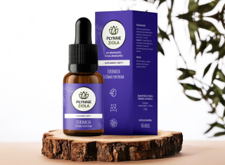 Płynne Zioła Echinacea Jeżówka purpurowa 15 ml - Adaptogeny 14100 mg - suplement diety