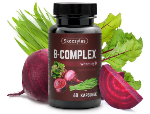 Skoczylas B-Complex, suplement diety w formie metylowanej 60 kapsułek Skoczylas B-Complex, suplement diety w formie metylowanej 60 kapsułek