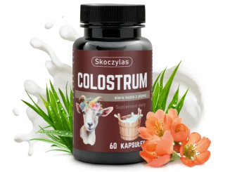Skoczylas Colostrum Siara Kozia z Pigwą - suplement diety 60 kapsułek