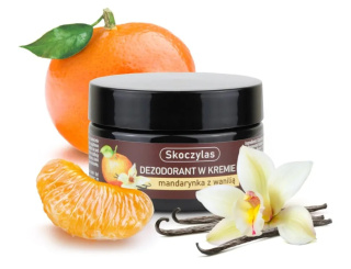Skoczylas Dezodorant w Kremie Mandarynka z Wanilią (bez soli aluminium) - 60 ml