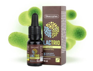 Skoczylas Lactrio - Probiotyk w kroplach 10 ml