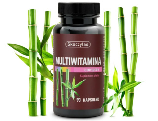 Skoczylas Multiwitamina + Krzem, Bor, Jod - suplement diety 90 kapsułek