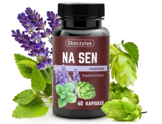 Skoczylas Na Sen (Melatonina) - suplement diety 60 kapsułek
