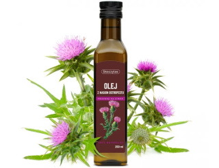 Skoczylas Olej z Nasion Ostropestu (tłoczony na zimno) - 250 ml