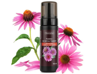 Skoczylas Pianka do Mycia Twarzy Odświeżająca (Jeżówka + Żeń-Szeń) - 150 ml