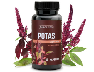 Skoczylas Potas + Wapń + Fosfor - suplement diety 60 kapsułek