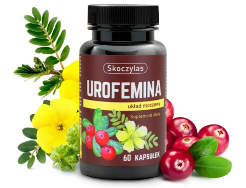 Skoczylas Urofemina, suplement diety na Układ Moczowy 60 kapsułek Skoczylas Urofemina, suplement diety na Układ Moczowy 60 kapsułek