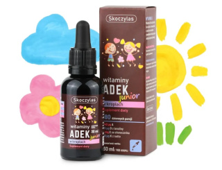 Skoczylas Witamina ADEK Junior w kroplach - suplement diety 30 ml