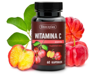 Skoczylas Witamina C (Acerola) - suplement diety 60 kapsułek