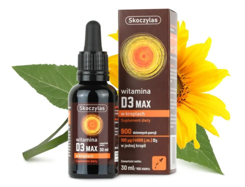 Skoczylas Witamina D3 Max 30ml Skoczylas Witamina D3 Max 30ml